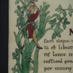 lettrine manuscrit moyen âge
