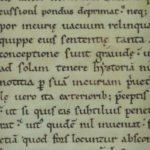 manuscrit médiéval calligraphie