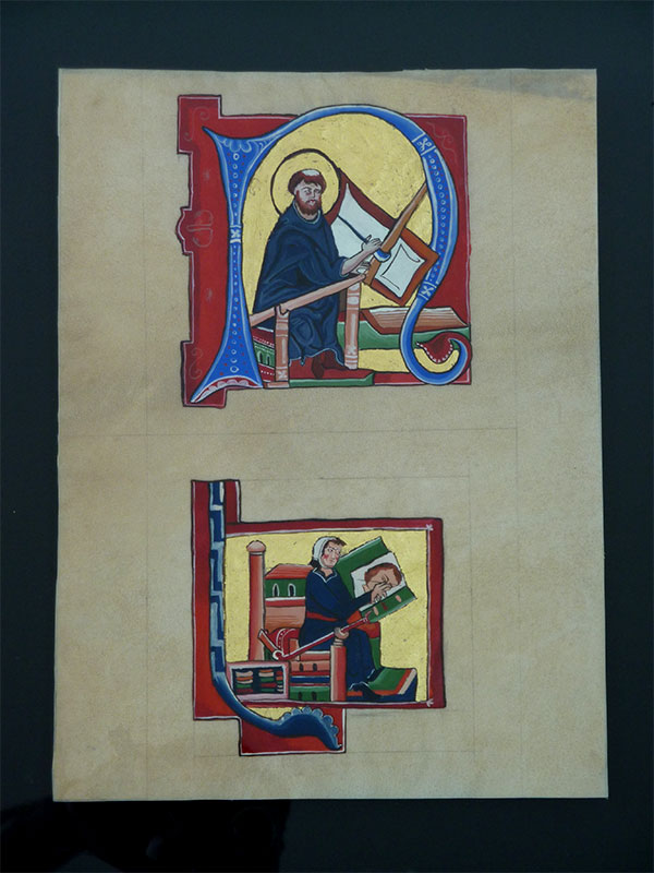 exposition manuscrit enluminé médiéval