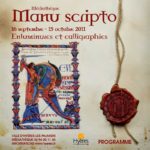 exposition calligraphie enluminure