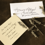 enveloppes calligraphie invitation