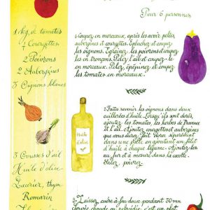 Recette de la ratatouille en français