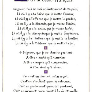 Prière de Saint François